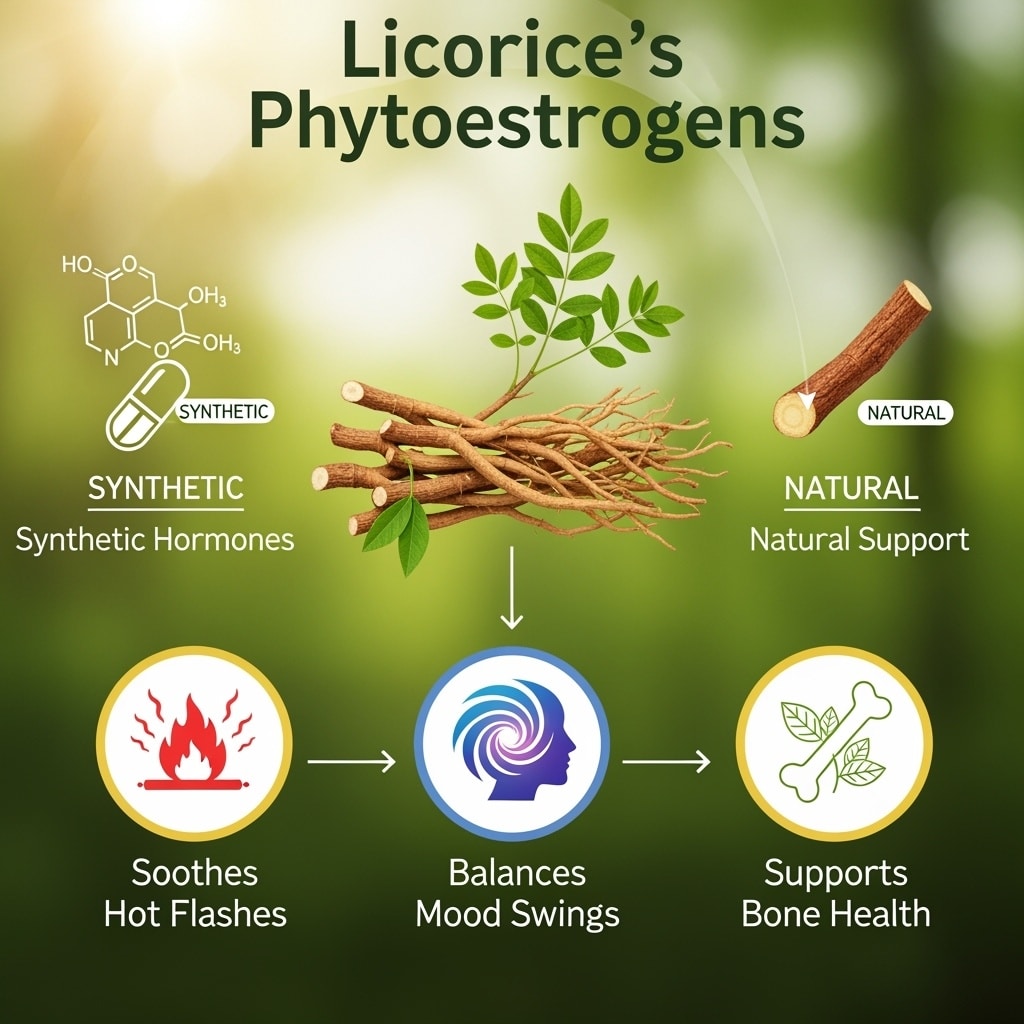 Licorices,Phytoestrogens,Can,Help,Smooth,Out,Hormonal,Rollercoasters,,Easing,Hot